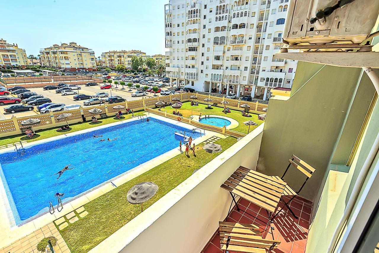 Ocean View Beach Apartment With Pool & Balconies Эль-Пуэрто-де-Санта-Мария Экстерьер фото